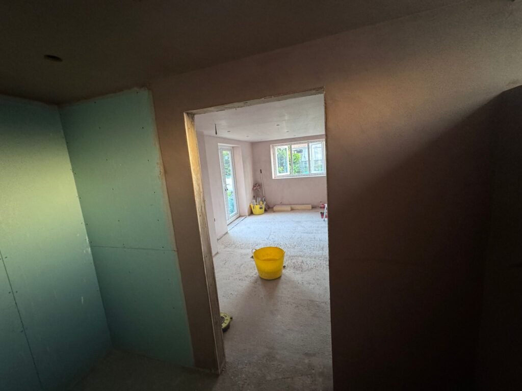 Luxury Bathroom and Shower Construction — Before