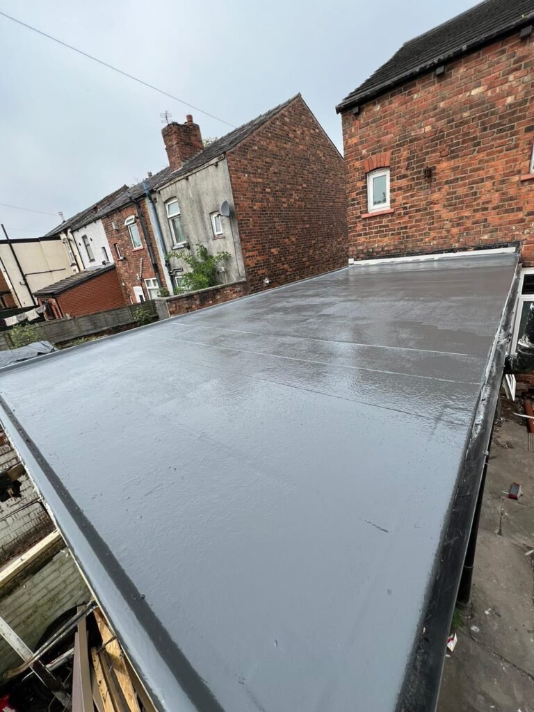 Flat Roof System Installation — After